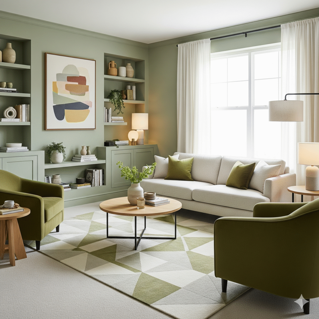 well designed living room